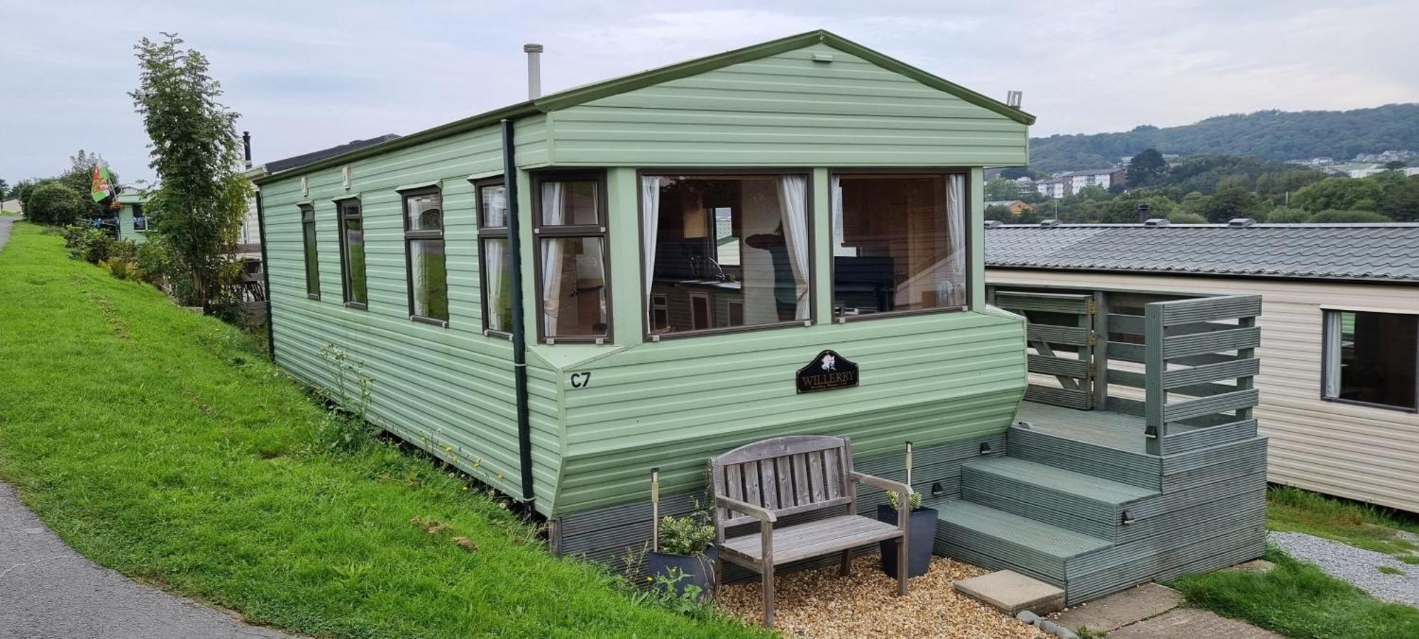 Spacious 2 Bedroomed Mobile Home Aberystwyth Exterior foto